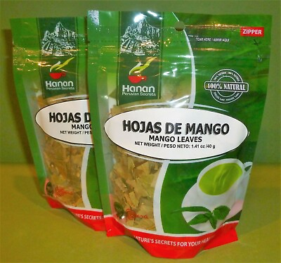#ad Hojas de Mango Mango Leaves 2 Bags $19.99
