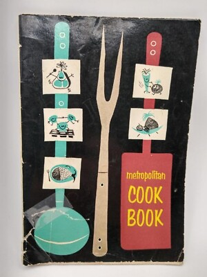 #ad Vintage 1953 Metropolitan Life Insurance Cook Book Midcentury Cookbook Paperback $8.50