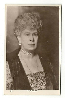 #ad H.M. The Queen England Vintage Real Photo Postcard AF28 $2.00