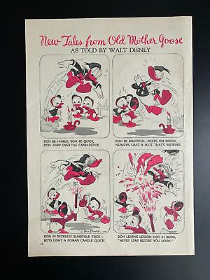 #ad Rare Vintage 1944 Walt Disney Donald Duck Comic $23.40