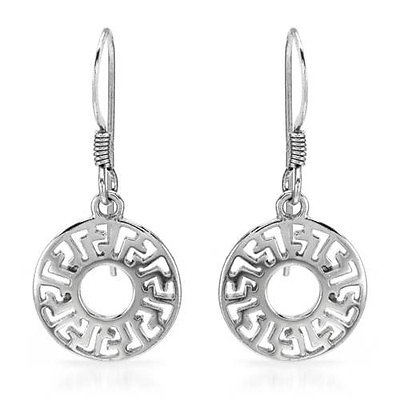 #ad Attractive New Circle Earrings in 925 Sterling silver $19.99