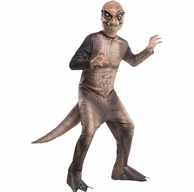 #ad Jurassic World T Rex Dinosaur Boys Size S 4 6 Age 3 4 Halloween Costume NEW $25.00