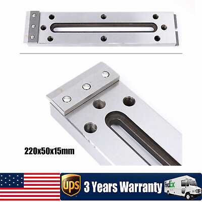 #ad Wire EDM Fixture Board Stainless Jig Tools Clamping amp; Leveling CNC 220x50x15 mm $54.86