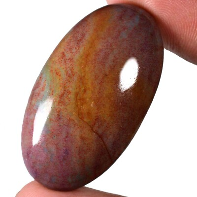 #ad 55.20 Cts 100% Natural BLOODSTONE African Cabochon 22 x 40 mm Loose Gemstone B08 $6.43