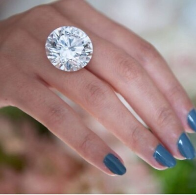 #ad Certified white Diamond round Cut 7ct Natural VVS1 D Grade Loose Gemstone $265.00