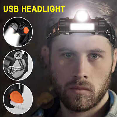 #ad Outdoor Camping XPECOB Headlights USB Rechargeable Waterproof Headlights US $9.09