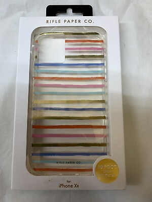 #ad Rifle Paper Co. Color Stripe Case for Apple iPhone 11 $6.45