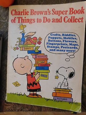 #ad Book CHARLIE BROWN#x27;S SUPER OF THINGS TO DO AND COLLECT 1975 Random H. PB $5.47