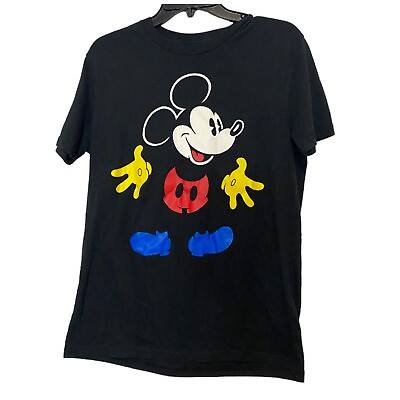 #ad Mickey and Co. t shirt Mens Black Adult Size XS Cotton Blend $16.00