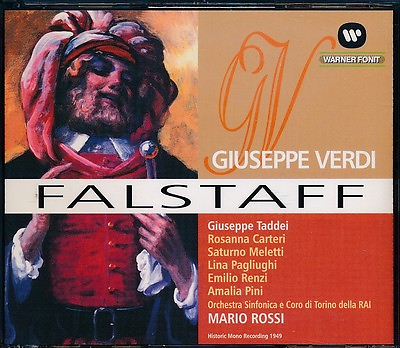 #ad Giuseppe Verdi Falstaff CD MINT Taddei Carteri Meletti Pagliughi AU $40.00