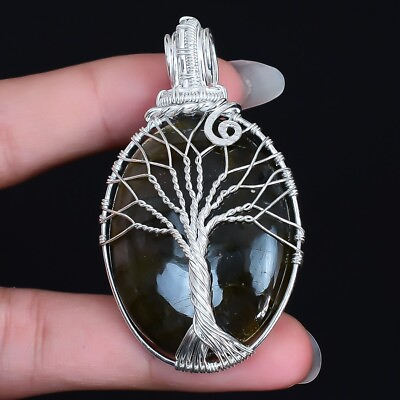 #ad Tree Of Life Labradorite Silver Wire Wrapped Jewelry Pendant 2.2quot; PRBS105 $14.24