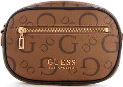 #ad GUESS Signature Women#x27;s Luella G Logo Fanny Pack Brand New Belt Bag $17.89