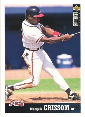 #ad 1997 Collector#x27;s Choice #31 Marquis Grissom Atlanta Braves $1.65
