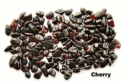 #ad Baltic Amber Loose Beads Natural Chips 4 7mm Bead Size 50 100 200 Pcs Cherry $10.99