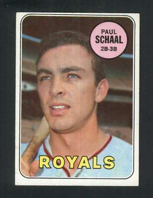 #ad 1969 Topps #352 Paul Schaal VGEX Royals 118850 $1.01