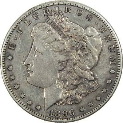 #ad 1896 S Morgan Dollar VF Very Fine Details Silver $1 Coin SKU:I13353 $144.99