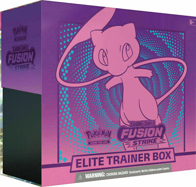 #ad Pokemon Fusion Strike Elite Trainer Box Factory Sealed $41.99