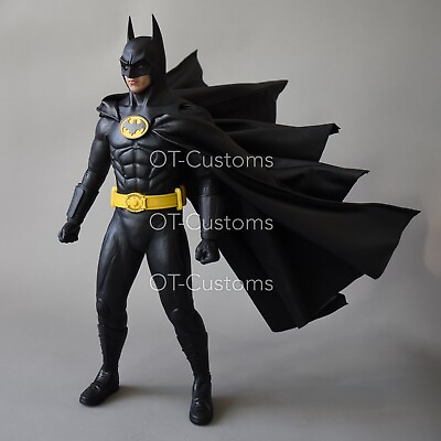 #ad MADE TO ORDER Custom 1 6 Scale Wired cape Hot Toys Batman DX09 MMS293 MMS294 $95.00