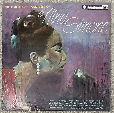 #ad Nina Simone Little Girl Blue LP Vinyl Bethlehem BCP 6028 W Shrink EX VG $18.49