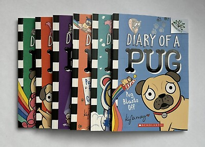 #ad Diary of a Pug Children#x27;s Books Lot 6 $14.89