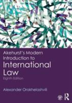 #ad Akehurst#x27;s Modern Introduction to International Law $12.04