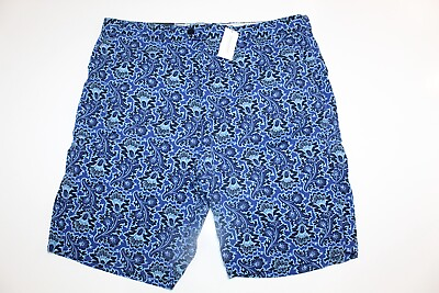 #ad Banana Republic Milly Collection Bermuda Shorts Men#x27;s 38 Vintage Straight Blue $17.50