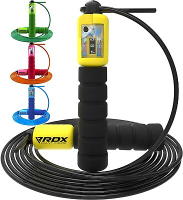 #ad Skipping Jump Rope by RDX Kids Jumping Rope Automatic Counter Skipping Rope $9.99