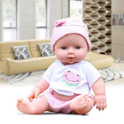 #ad 12quot; Silicone Reborn Baby Dolls Full Body Soft Vinyl Realistic Newborn Doll Gift $14.34