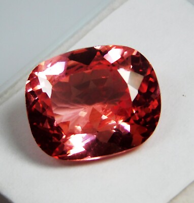 #ad Certified 7.50 Ct Natural Ceylon Padparadscha Sapphire Cushion Cut Loose Gems $64.49