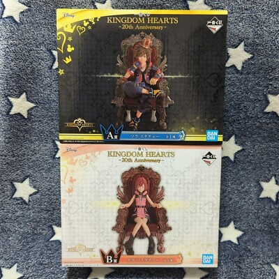 #ad Kingdom Hearts Sora Kairi Statue 20th Anniversary Figure Set Exclusive New jp $92.30