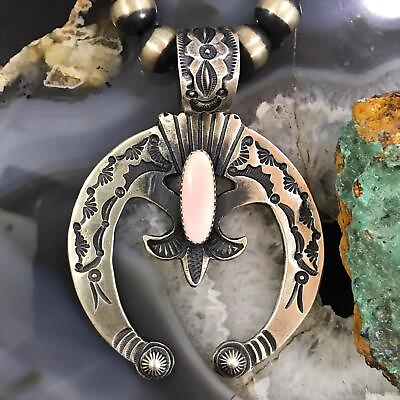 #ad Eva amp;Linberg Billah Sterling Pink Conch Shell Decorated Naja Pendant For Women 5 $168.75