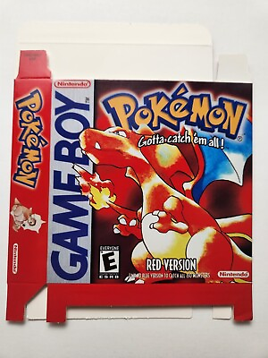 #ad Pokemon Yellow Red Blue REPLACEMENT Box amp; Insert $15.95