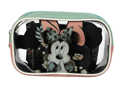 #ad Disney Minnie Mouse Travel Cosmetic Bags $30.00