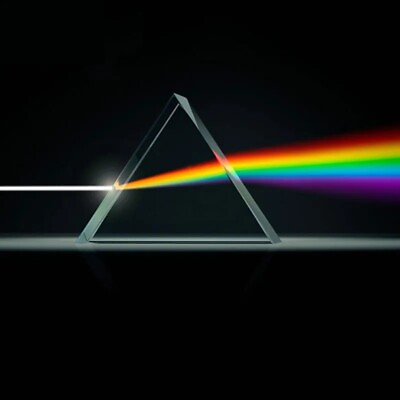 #ad Light Spectrum Glass Triangular Educational Color Prism For Children BRILLIANT $12.50