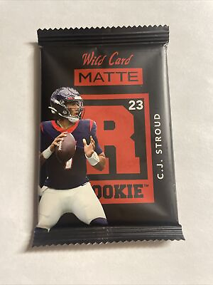 #ad 2023 Wild Card Matte Rookie Pack Guaranteed Rookie CJ Stroud #d 200 Or Less $17.99