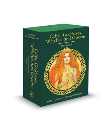 #ad Celtic Goddesses Witches and Queens Oracle Mixed Media Product $29.24