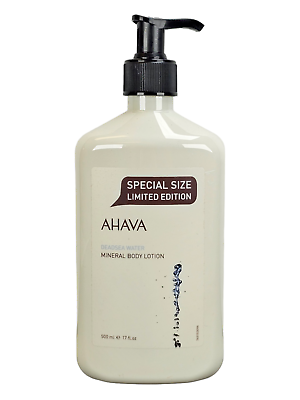 #ad AHAVA Deadsea Water Mineral Body Lotion 17 oz 500 ml NEW $33.99