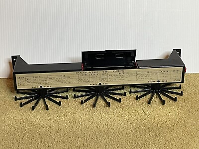 #ad Vintage 60s Tie Rack Royal London#x27;s Cordless Electric Rotating The Rack O Matic $29.99
