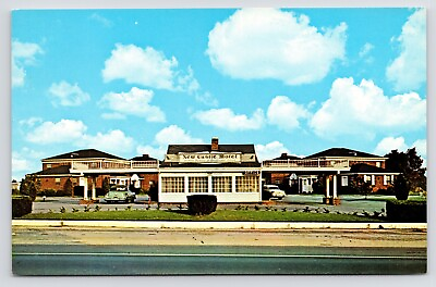 #ad 1960s Vintage New Castle Motel Du Pont Hwy Wilmington Delaware DE VTG Postcard $4.95