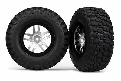 #ad Traxxas SCT Black Beadlock Wheels and Tires 2 5877 $23.95