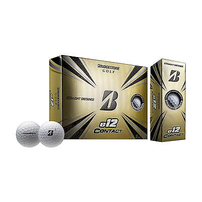 #ad e12 CONTACT Golf Balls w Contact Force Dimples White 12 Pack $26.97