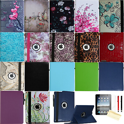 #ad For iPad 10th 9th 8th 7th Pro 6th 5th Generation Rotating Smart Case Cover Stand $15.98