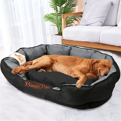#ad #ad XL Large Dog Bed Waterproof Sofa Dog Pet Bolsters Removable Cushion Anti scratch $49.91