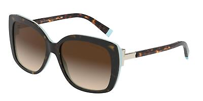 #ad NEW Tiffany 4171 Sunglasses 81343B Havana 100% AUTHENTIC $275.62