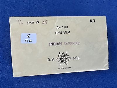 #ad 36 VERY RARE SWAROVSKI art1100 ss47 Indian sapphire S2 E#110 $89.99