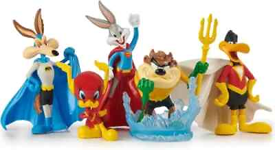 #ad WB 100 Years Anniversary Looney Tunes Mash Up Pack Limited Edition 5 Figures Toy $20.99