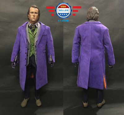 #ad Custom 1 6 Scale Joker 2.0 Full Suit Set For Hot Toys Narrow Shoulder Body $66.10