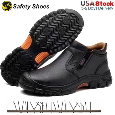 #ad Mens Waterproof Work Boots Composite toe Safety Shoes Indestructible Non Slip $43.23