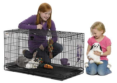 #ad Folding Rabbit Cage Small Animal Supplies Cages Hutches amp; Enclosure $35.00