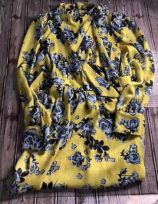 #ad ZARA Dress Yellow Size Small NWT $34.99